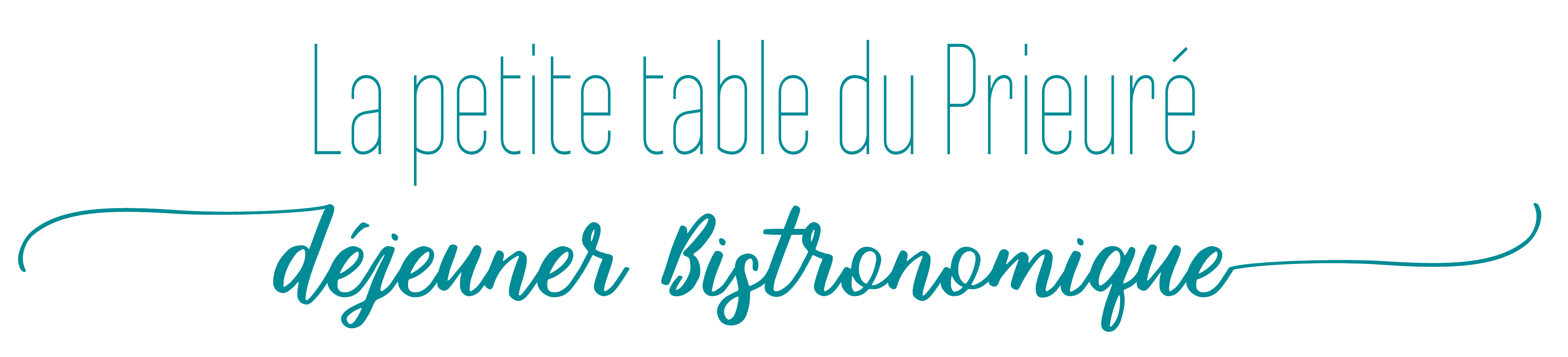 La petite table du Prieuré<br />
Déjeuner bistronomique